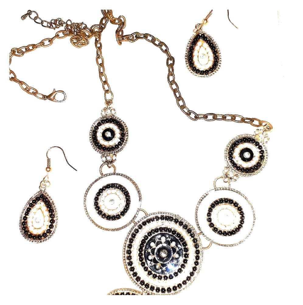 Necklace and Earrings
